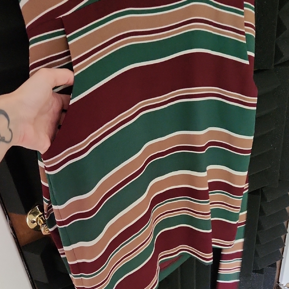 Striped Multicolor Dress - Picture 2 of 3